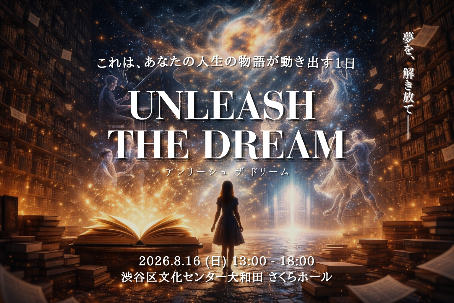 Unleash the Dream キービジュアル